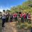 Sat Samapta Polres Tanah Karo Bersama Personel Polsek Munthe Padamkan Kebakaran Hutan di Deleng Ganjang